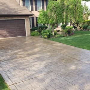 wash and sealed driveway interlock