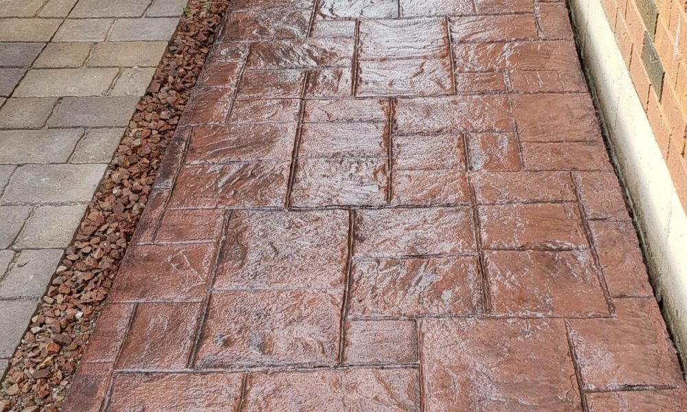 Washed and Sealed Interlock Brick