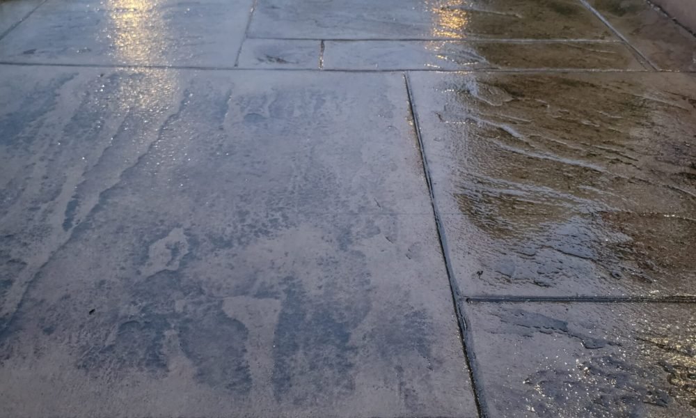 sealed stamp concrete