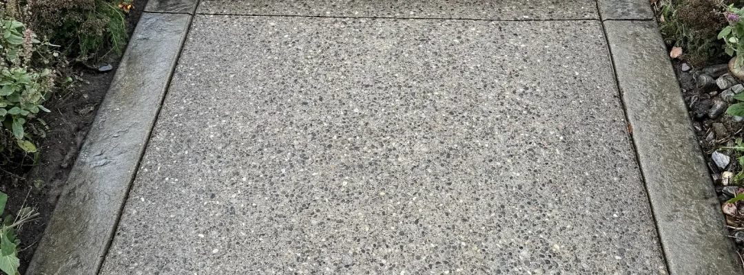 sealed walkway aggregate